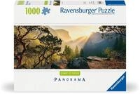 Ravensburger Puzzle Yosemite Park Nature Edition 1000T Panorama Puzzle, 1000