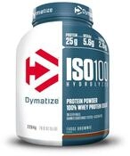 Dymatize Whey Protein Shake Hydrolysat Eiwei&szlig; ISO 100 Fudge Brownie 2264g Pulver,
