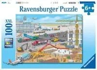 Ravensburger Puzzle Baustelle am Flughafen. Kinderpuzzle 100 Teile, 100...