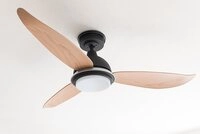 Pepeo Deckenventilator Energiespar Deckenventilator Bayu 122 cm mit LED