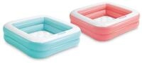 Intex Planschbecken Play Box Pool aufblasbarer Boden 85x85cm Babypool Balkon,