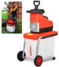 Hecht H&auml;cksler Walzenh&auml;cksler Elektro 2800 W Gartenh&auml;cksler Elektrisch Leise, 4,40