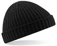 Beechfield&reg; Strickm&uuml;tze Fischerm&uuml;tze Herren Trawler Beanie Kurze Seemannsm&uuml;tze