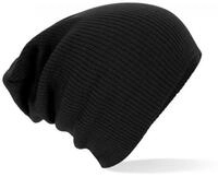 Beechfield&reg; Bommelm&uuml;tze Slouch Beanie Winterm&uuml;tze