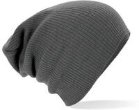 Beechfield&reg; Bommelm&uuml;tze Slouch Beanie Winterm&uuml;tze