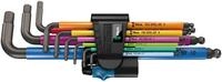 Wera Winkelschl&uuml;ssel 950/9 HF1 Hex-Plus (Set), Winkelschl&uuml;sselsatz...