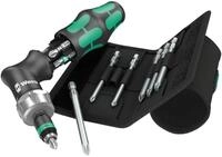 Wera Bit-Schraubendreher Kraftform Kompakt Pistol RA 4, (Set), 13 tlg., geringer