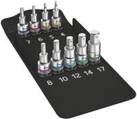 Wera Steckschl&uuml;ssel Zyklop-Steckschl&uuml;ssel-Bit-Einsatz-Set 1/2&Prime; (12.5 mm)...