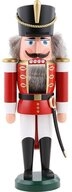 Seiffener Volkskunst Nussknacker Husar rot (37cm) Nussknacker von Seiffener