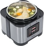 Steba Dampfdruck-Kocher DD 1, 800 W, 9 Automatikprogramme, 5 Liter Sch&uuml;ssel
