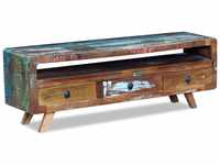 vidaXL Recycled wooden TV stand 120 x 30 x 40 cm (243294)