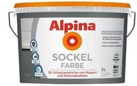 Alpina Sockelfarbe 5 Liter Schiefer Matt