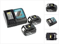 Makita Power Source Kit Li 18V mit 2x BL1850B Akku 5,0Ah + DC18RC Ladeger&auml;t