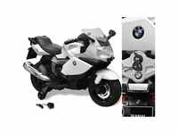 vidaXL Elektro-Kinderauto BMW 283 Elektro-Motorrad für Kinder Weiß 6 V