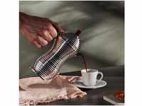 Alessi Espressokocher Pulcina Rot für 3 Tassen, 0,15l Kaffeekanne