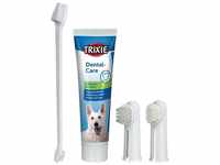 TRIXIE Tierzahnbürste Zahnpflege-Set für Hunde