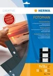 HERMA Prospekth&uuml;lle Fotophan-Sichth&uuml;llen 9x13cm quer schwarz VE=10 H&uuml;llen