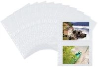 HERMA Prospekth&uuml;lle Fotosichth&uuml;llen 130 x 180 mm quer wei&szlig; 10 H&uuml;llen