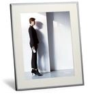 Philippi Design Bilderrahmen, PHILIPPI Bilderrahmen SHADOW Chrom mit Passepartout 20