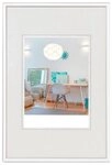 Walther Bilderrahmen Kunststoffrahmen KV040W New Lifestyle 30x40cm wei&szlig;