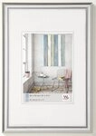 Walther Bilderrahmen Kunststoffrahmen KP040S Trendstyle 30x40cm silber