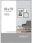 nielsen Bilderrahmen Aluminium Bilderrahmen Pixel, (1 St) silberfarben 50 x 70...