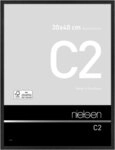 nielsen Bilderrahmen Aluminium Bilderrahmen C2 mit Echtglas, (1 St)