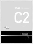 nielsen Bilderrahmen Aluminium Bilderrahmen C2 mit Echtglas, (1 St)