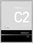 nielsen Bilderrahmen Aluminium Bilderrahmen C2 mit Echtglas, (1 St)