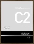 nielsen Bilderrahmen Aluminium Bilderrahmen C2 mit Echtglas, (1 St)