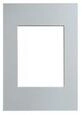 Walther Bilderrahmen Passepartout PA040W 30x40 innen 20x27 cm wei&szlig;