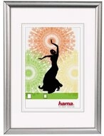 Hama Bilderrahmen Hama Kunststoffrahmen Madrid 13x18cm silber