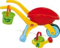 GOWI Spiel Design Schubkarren-Set 4 tlg.