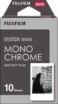 FUJIFILM Fotopapier Fujifilm Instax Film Mini Monochrome 10 Blatt, schwarz-wei&szlig;