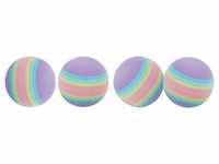 TRIXIE Tierball Set Rainbow-Bälle