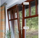 TRIXIE Fensterschutzgitter Schutzgitter f&uuml;r Fenster - wei&szlig; - 62 &times; 16/8 cm