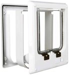 TRIXIE Katzenklappe 4-Wege Freilauft&uuml;r, elektromagnetisch - wei&szlig; - 21,1 &times; 24,4 cm