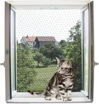 Kerbl Schutznetz Katzenschutznetz 2 x 3 m, transparent, (1-St)