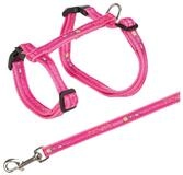TRIXIE Katzen-Geschirr Geschirr XXL mit Leine - diverse - 34&ndash;57 cm/13 mm