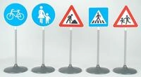 Klein Spiel-Verkehrszeichen Verkehrsschilder-Set B, 5 Schilder (5-tlg), Made in