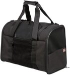 TRIXIE Tiertransporttasche Rucksack Connor - schwarz/grau - 42 &times; 29 &times; 21 cm
