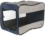 TRIXIE Hunde-Transportbox Hundebox Twister - blau/grau - 50 &times; 52 &times; 76 cm blau|grau