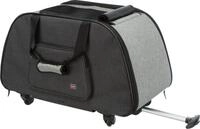 TRIXIE Hunde-Transportbox Trolley - schwarz/grau - 34 &times; 43 &times; 67 cm
