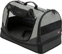 TRIXIE Tiertransporttasche Tasche Holly - schwarz/grau - 30 &times; 30 &times; 50 cm