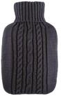 Hugo Frosch W&auml;rmflasche 1,8l Klassik mit Strickbezug, Made in Germany -