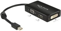 Delock Delock 62631 DisplayPort / VGA / HDMI / DVI Adapter [1x Mini-DisplayPo