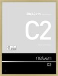 nielsen Bilderrahmen Aluminium Bilderrahmen C2 mit Echtglas, (1 St)