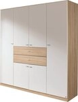 rauch Dreht&uuml;renschrank Landsberg mit praktischen T&uuml;ren und Schubk&auml;sten