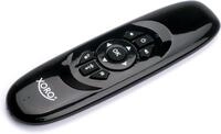 Xoro AMW 100 2.4 GHz Airmouse Gyroskop Sensor Mikrofon QWERTZ Layout Maus (Funk, 2,4