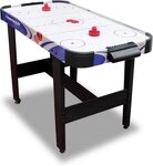 Carromco Air-Hockeytisch Crosscheck-XT &ndash; Hochglanz Air Hockey Spielfeld